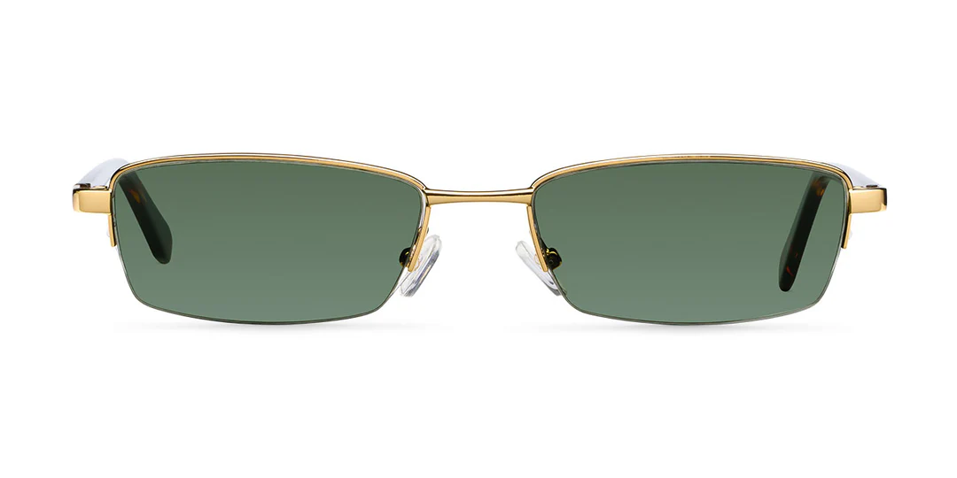 Meller Γυαλιά Ηλίου με Μεταλλικό Σκελετό και Polarized φακούς(Dumi-Gold Olive)