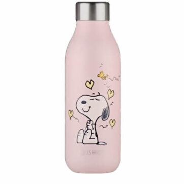 Les Artistes Bottle 2.0 Ανοξείδωτο Παγούρι Θερμός (Enjoy Snoopy Pink) 500ml