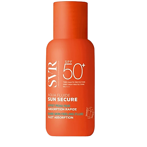 SVR Sun Secure Aqua Fluide SPF50+ Λεπτόρευστη Αντιηλιακή Λοσιόν με SPF50+ 50ml