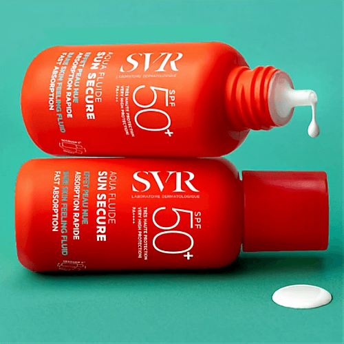 SVR Sun Secure Aqua Fluide SPF50+ Λεπτόρευστη Αντιηλιακή Λοσιόν με SPF50+ 50ml - Image 2