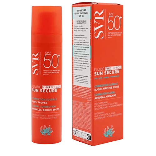 SVR Sun Secure Photo-Age Fluide SPF50+ Αντιηλιακή Λοσιόν κατά της Φωτογήρανσης 40ml - Image 2