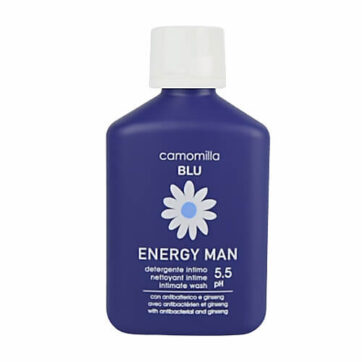 Camomilla Blu Energy Man Intimate Wash Ανδρικό καθαριστικό ευαίσθητης περιοχής με pH5.5 50ml