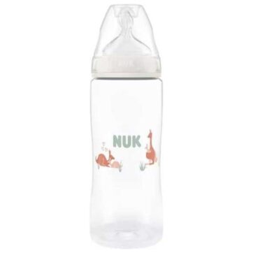 NUK First Choice Plus Μπιμπερό με Έλεγχος Θερμοκρασίας για 6m+, 360ml