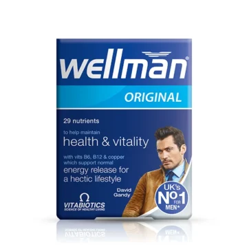 Vitabiotics Wellman Health & Vitality, 30tabs