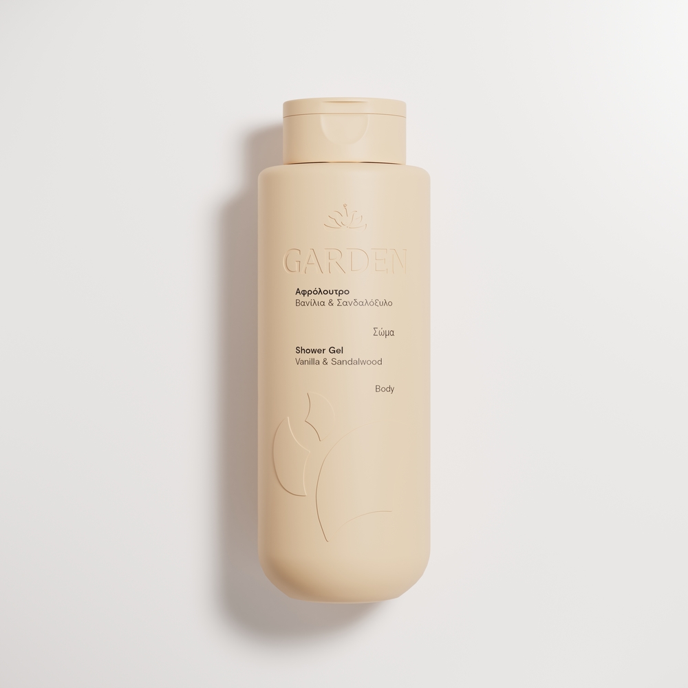 Garden Shower Gel Vanilla & Sandalwood, 400ml