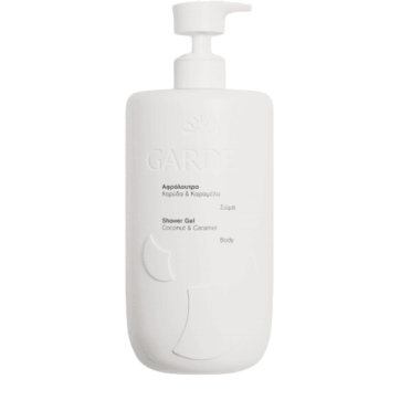 Garden Shower Gel Coconut & Caramel Αφρόλουτρο Καρύδα & Καραμέλα 1lt