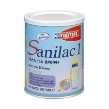Γιώτης Sanilac 1 Βρεφικό Γάλα σε Σκόνη για 0-6m+, 400g