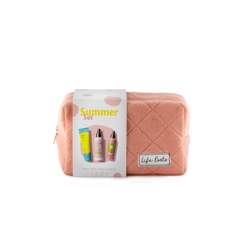 Life roots Summer Set – Sun Spray Kiwi Fizz SPF30.