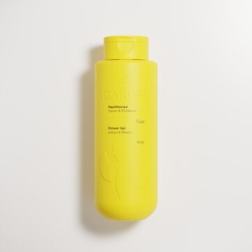 Garden shower gel Lemon Peach, Αφρόλουτρο Λεμόνι - Ροδάκινο 400ml
