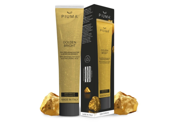 PIUMA Golden Bright Visible Active 75ml οδοντόκρεμα