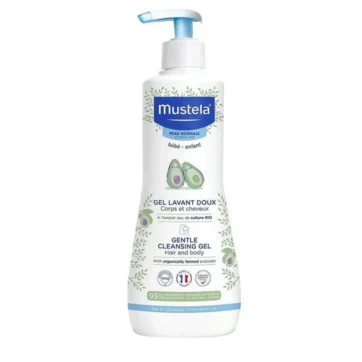 Mustela Bebe Gentle Cleansing Gel Απαλό Αφροντούς για Σώμα & Μαλλιά με Βιολογικό Αβοκάντο, 750ml