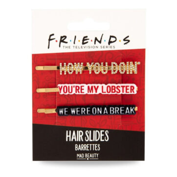 MAD BEAUTY Friends, Hair Slides, Τσιμπιδάκια Μαλλιών - 3τεμ