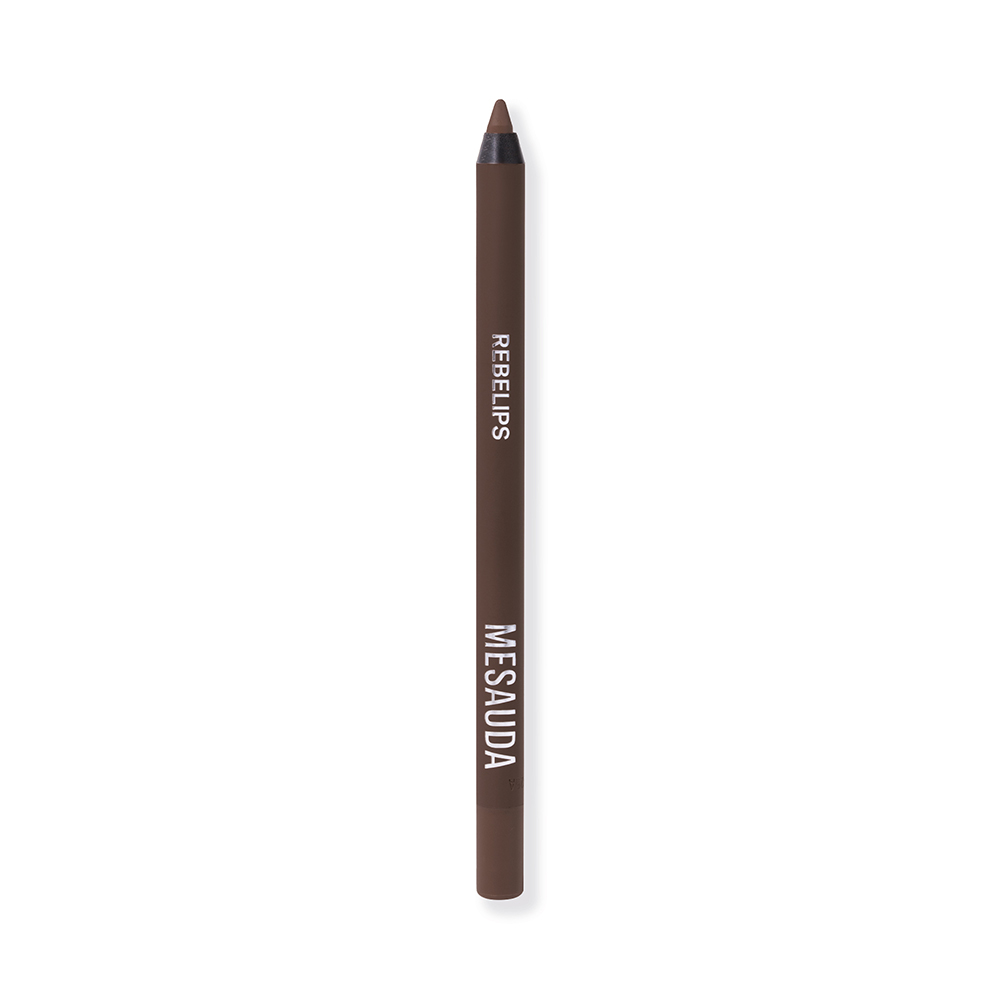 MESAUDA REBELIPS Waterproof plastic lip pencil Chocolate 116, 1.2g