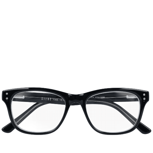 Silac New Black Γυαλιά πρεσβυωπίας σε Μαύρο Ρετρό σχέδιο (7305)