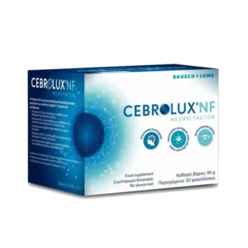 Bausch Lomb Cebrolux NF Συμπλήρωμα διατροφής για Φυσιολογική Όραση, 30sachets