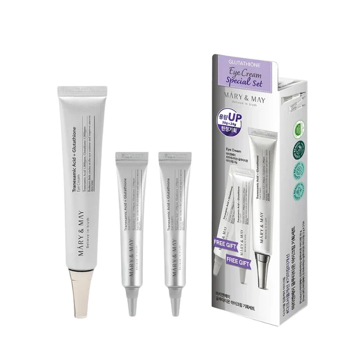 Mary&May Tranexamic Acid + Glutathione Eye Special Set- Σετ Κρέμας ματιών για μαύρους κύκλους - Image 3