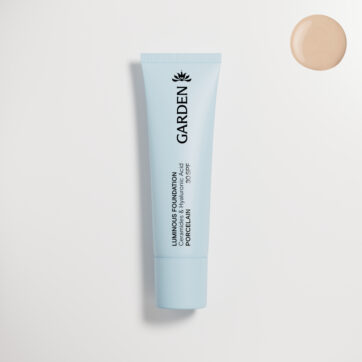 GARDEN Luminous Foundation 30SPF με Υαλουρονικό Οξύ και Ceramides 102 Porcelain -30ml