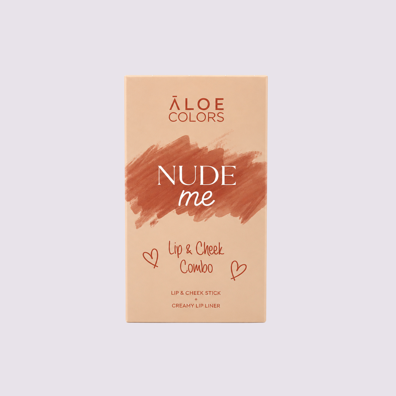 Aloe Colors Lip & Cheek Combo – Nude Me