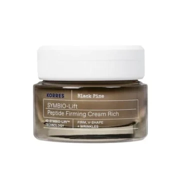 Korres Black Pine 4D SYMBIO-Lift Peptide Firming Cream Rich Πλούσια Κρέμα Σύσφιγξης με Πεπτίδια για Ξηρές Επιδερμίδες, 40ml
