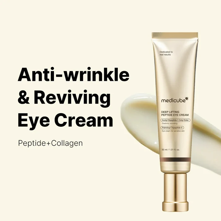 Medicube Deep Lifting Peptide Eye Cream For Face - Κρέμα Ματιών & Προσώπου με Πεπτίδια - Image 3