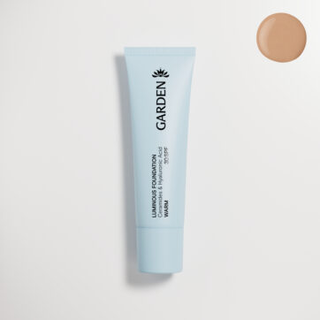 GARDEN Luminous Foundation 30SPF με Υαλουρονικό Οξύ και Ceramides 104 Warm -30ml