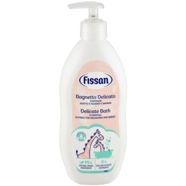 Fissan Delicate Bath Απαλό Αφρόλουτρο Μπάνιου, 400ml