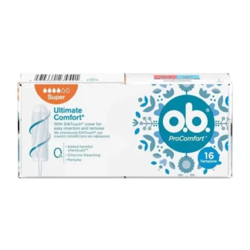 OB ProComfort Super Ταμπόν Μέτριας έως Μεγάλη Ροής, 16 τεμάχια