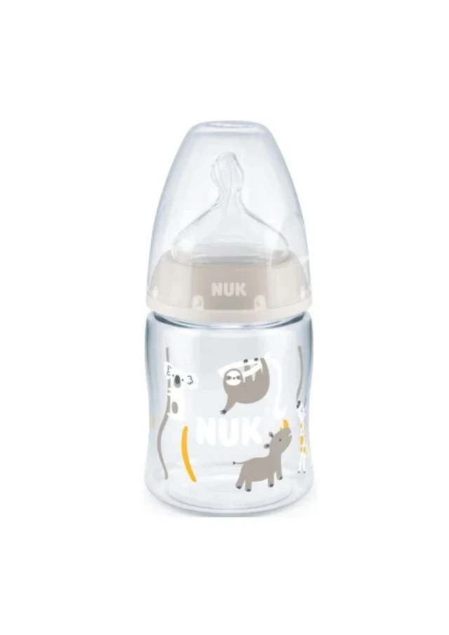 Nuk First Choice+ Μπιμπερό Πλαστικό με Θηλή Σιλικόνης 0-6m 150ml, 1τμχ