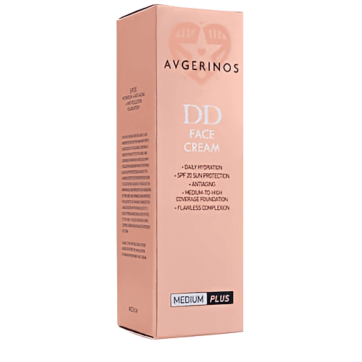 Avgerinos Cosmetics DD Face Cream SPF20 Αντιγηραντική Κρέμα Προσώπου με χρώμα 50ml (Medium Plus)