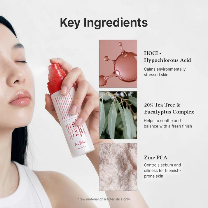 Dr. Althea Rapid Hypochlorous Acid Rescue Mist – Καταπραϋντικό Mist Προσώπου με Υποχλωριώδες Οξύ, Τονωτική Λοσιόν, 100 ml - Image 4