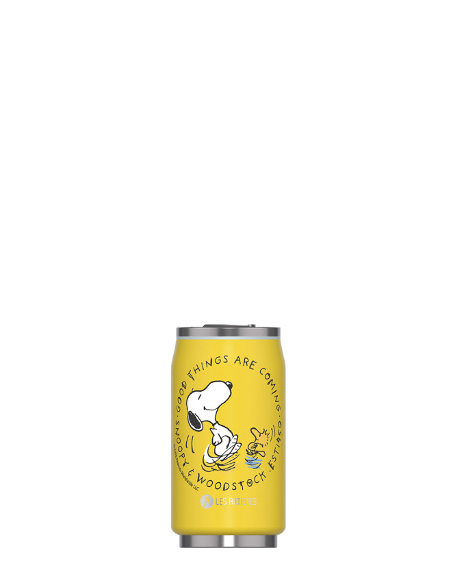 Les Artistes Insulated Can Bright Snoopy - Ανοξείδωτο Παγούρι / Θερμός, 280ml