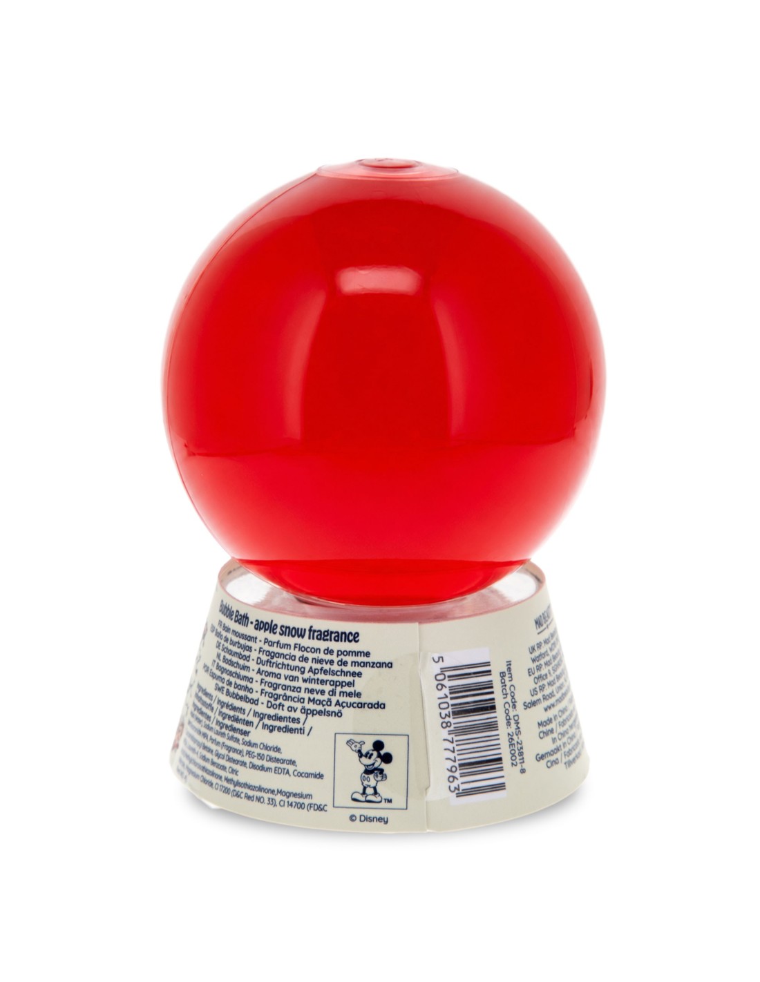Mad Beauty Mickey Ski Bauble Bubble Bath - Image 2