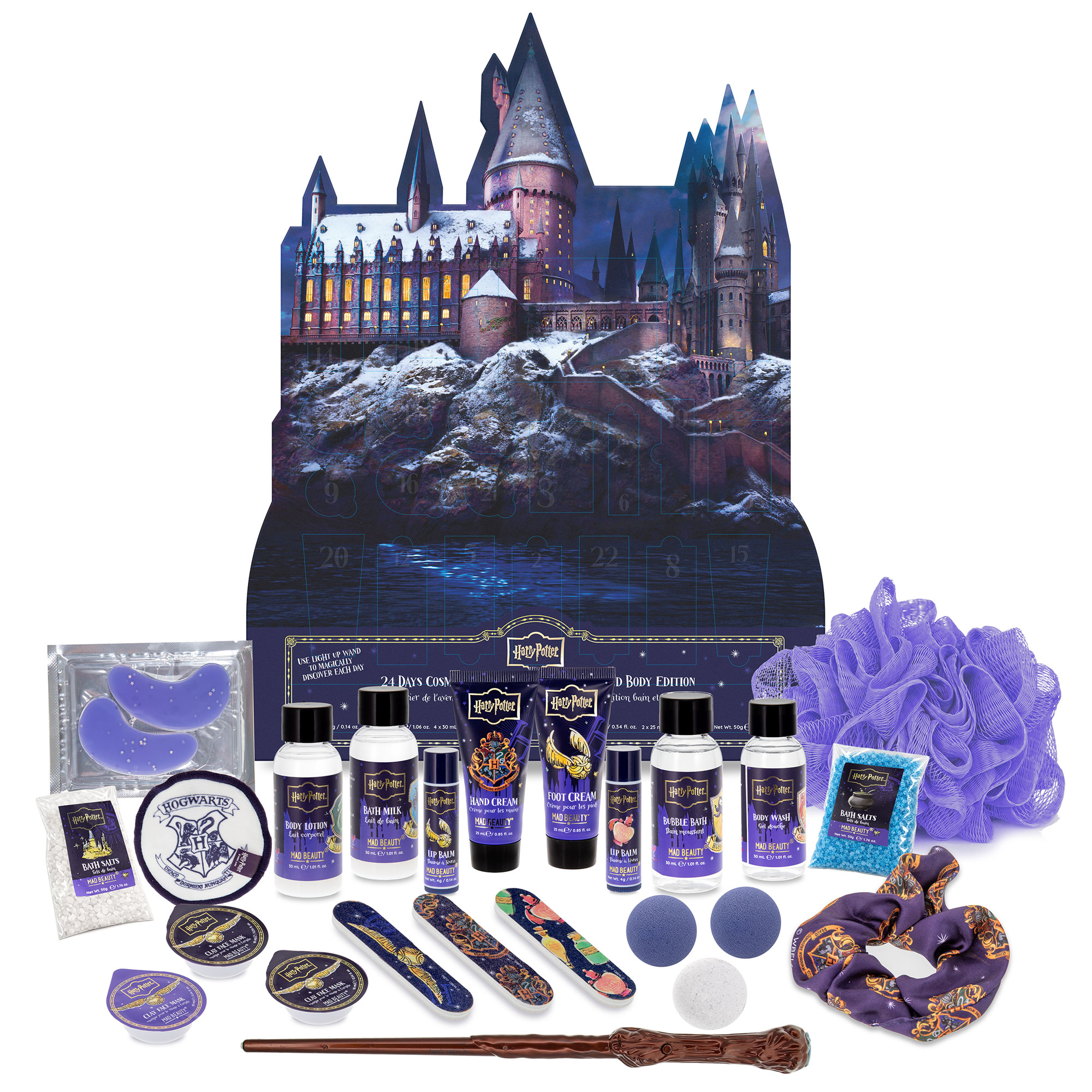 Mad Beauty Harry Potter - 24 Days Bath, Body & Beauty Advent Calendar - Image 3