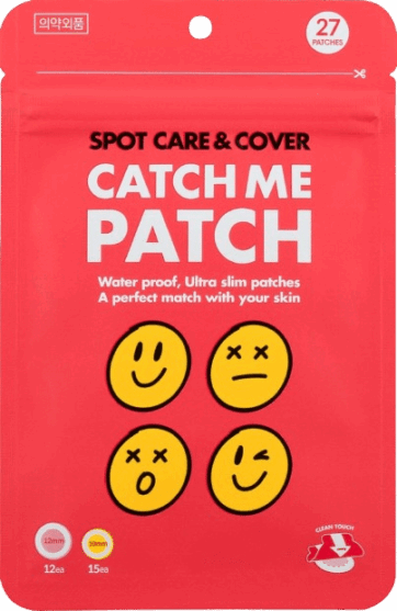 Catch Me Patch One Touch Spot Pouch 27pcs - Επιθέματα Υδρογέλης για Κάλυψη Σημαδιών