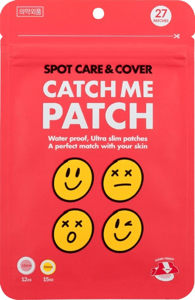 Catch Me Patch One Touch Spot Pouch 27pcs - Επιθέματα Υδρογέλης για Κάλυψη Σημαδιών